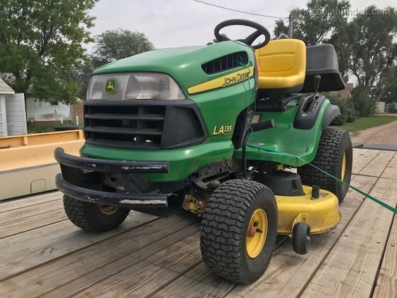 John deere 135 on sale mower for sale
