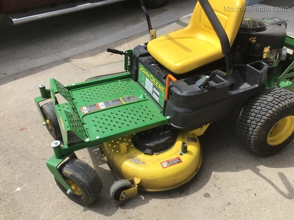 john deere z335e blade removal