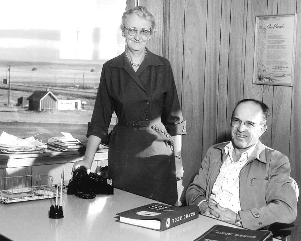 Vintage Charles and Blanche Grossenburg