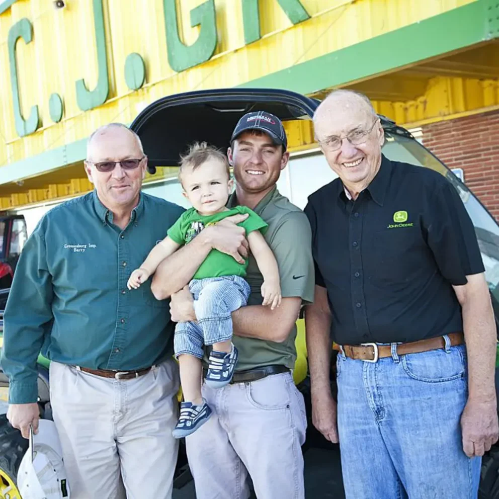 Grossenburg family, four generations