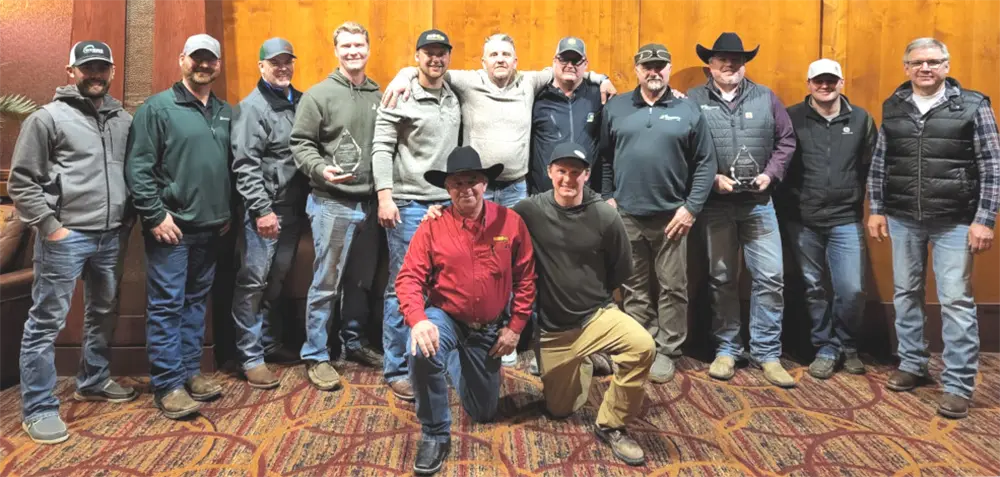 Group image of all NDE Co Diamond Award Winners