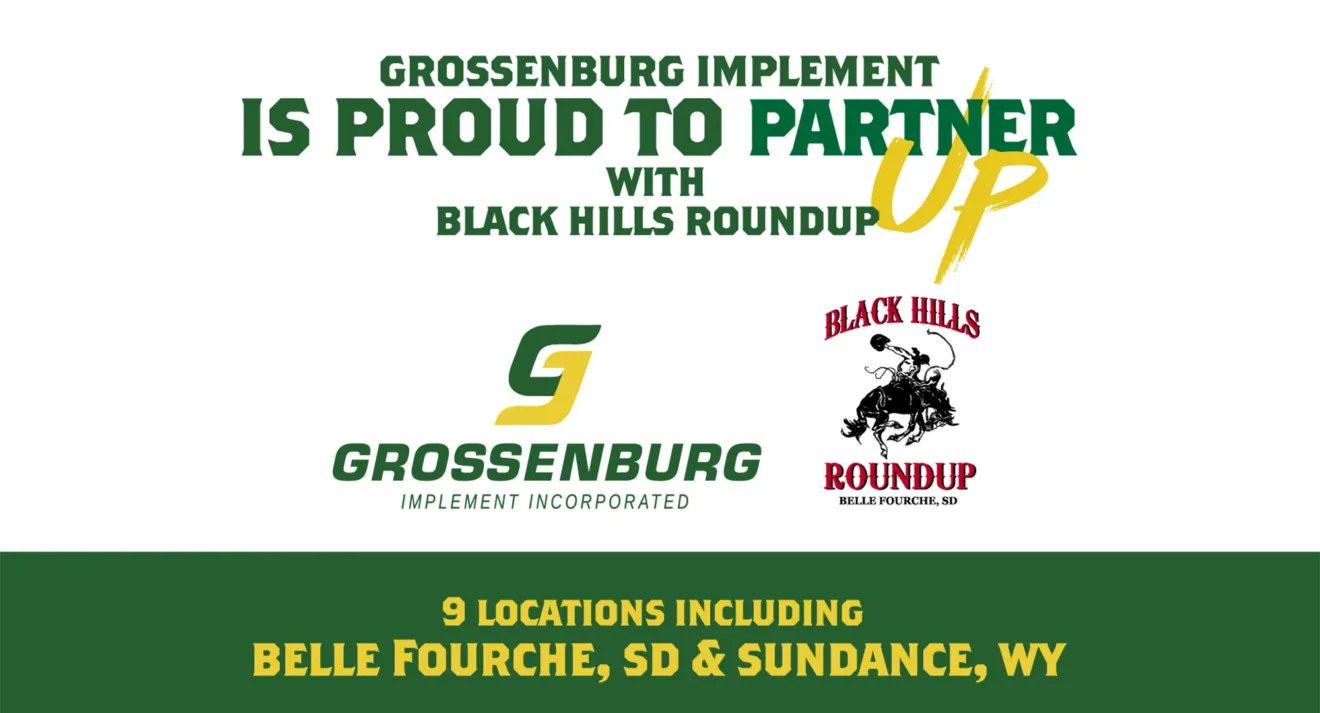 Partnership graphic showcasing Black Hills Roundup