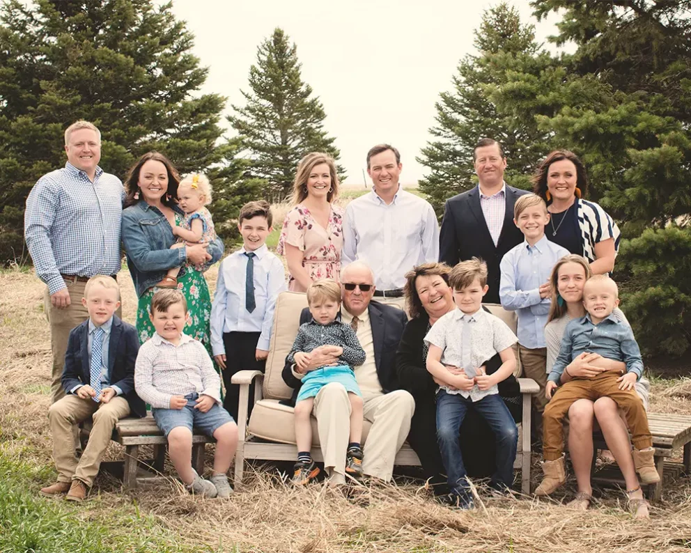 Grossenburg full family gathering