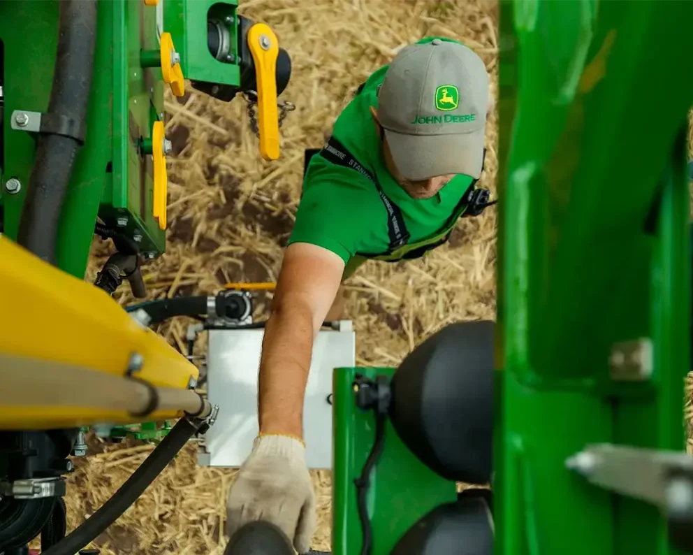 John Deere Tech, view from above