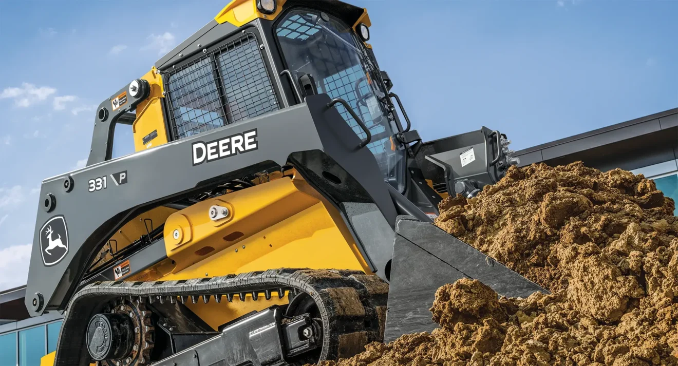 Compact Construction used equipment working in field