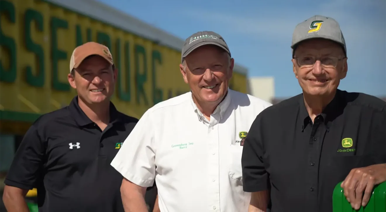 Grossenburg family members by generation