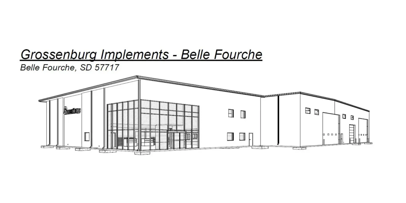 State of the art rendering for the Belle Fourche location